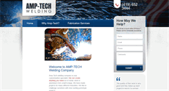 Desktop Screenshot of amptechwelding.com